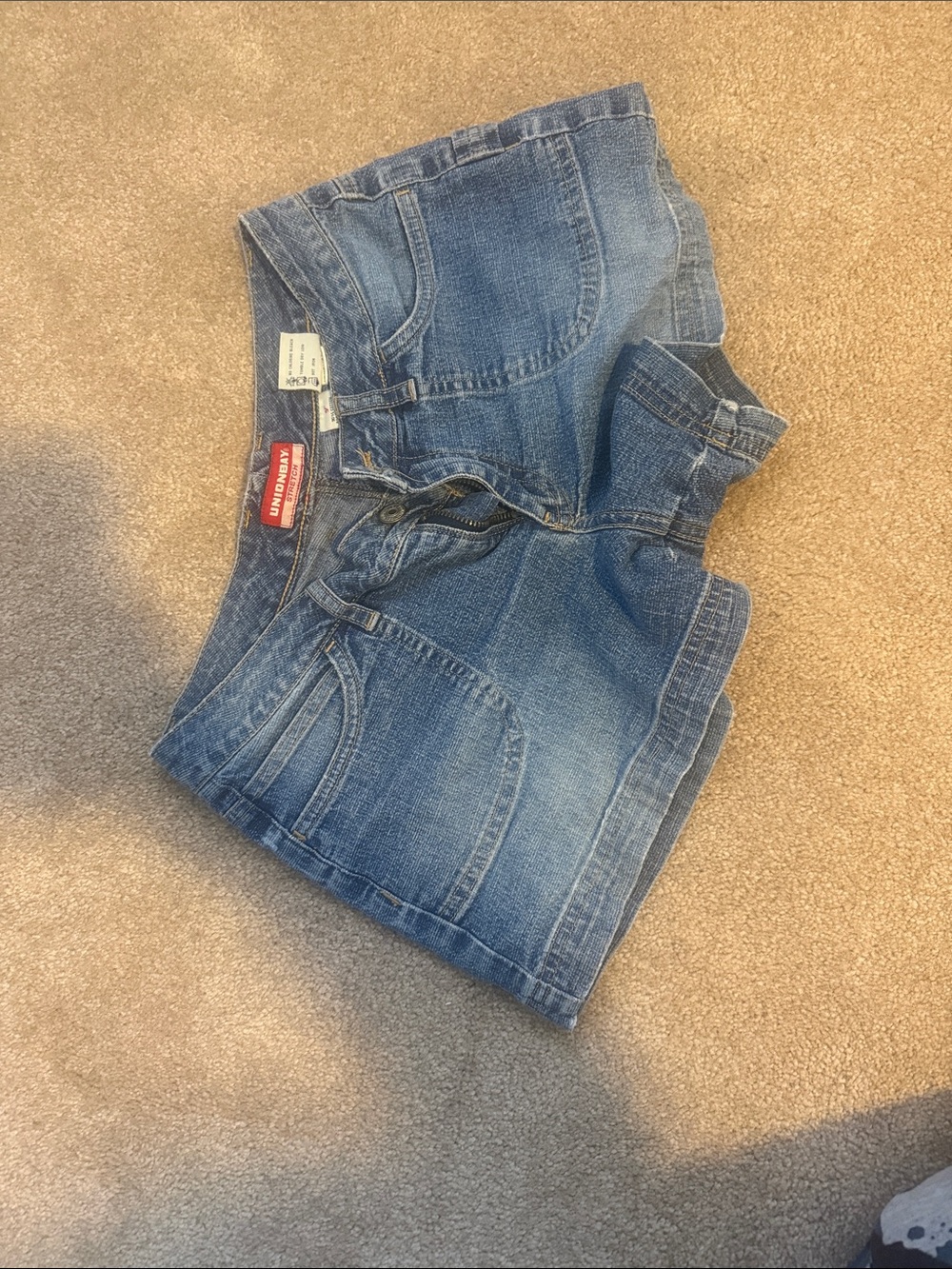 UNIONBAY Women's Blue Denim Jean Shorts